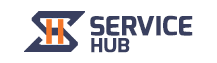 Service Hub Logo White