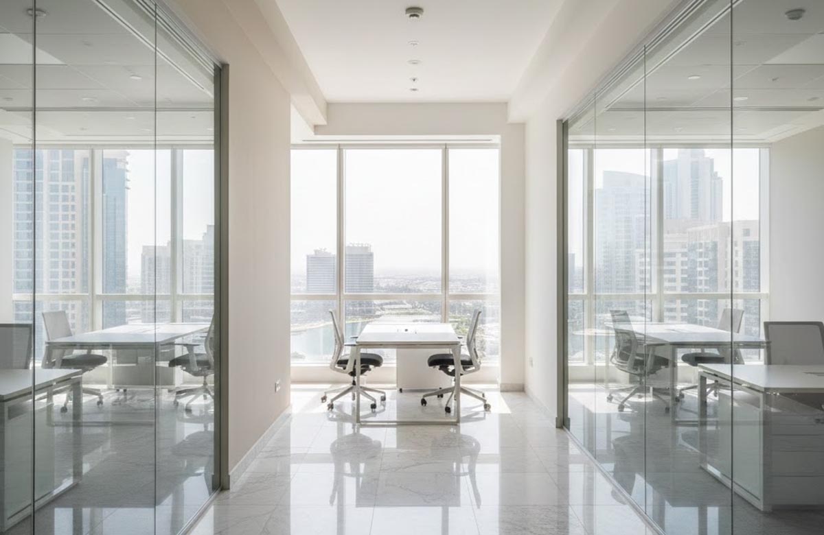 Modern Office Interior | Office Painting Business Bay Dubai
