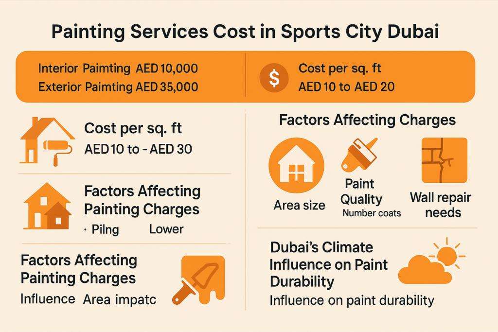 Painting Costs in Sports City Dubai