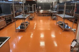 Durable Commercial Kitchen Floor Paint in Dubai
