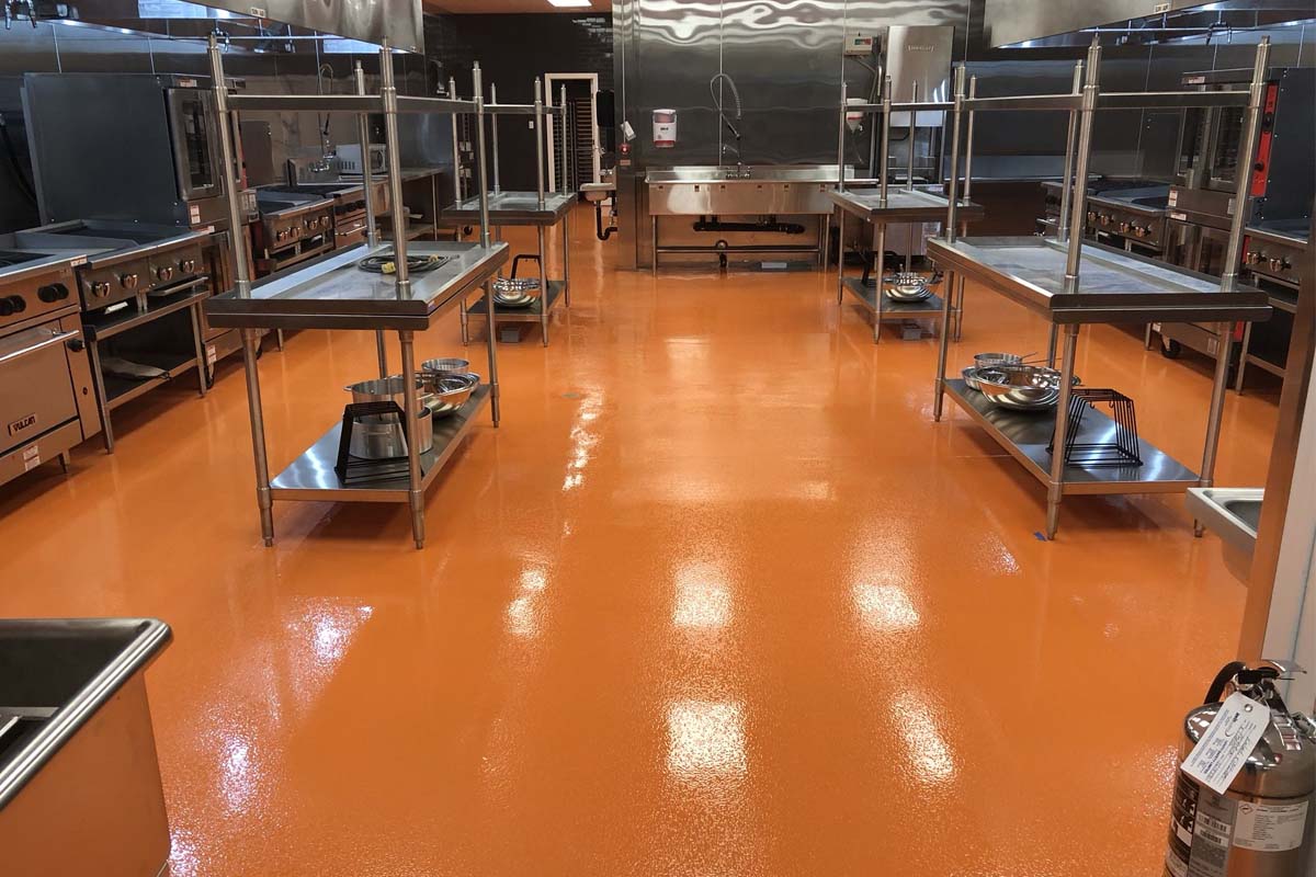 Durable Commercial Kitchen Floor Paint in Dubai