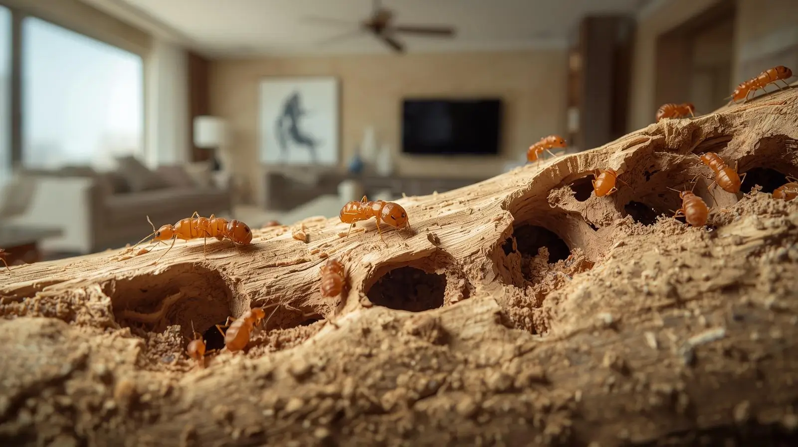 Termite Damage in Dubai Homes